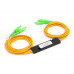 SCA-SCA202-OHZFP SC/APC光纖2分2單模分光器 2SCAPC 2分2分光器 電信級分光器 單模1分2光纖分路器 2比2拉錐式SC 定做分光比 FBT分路器
